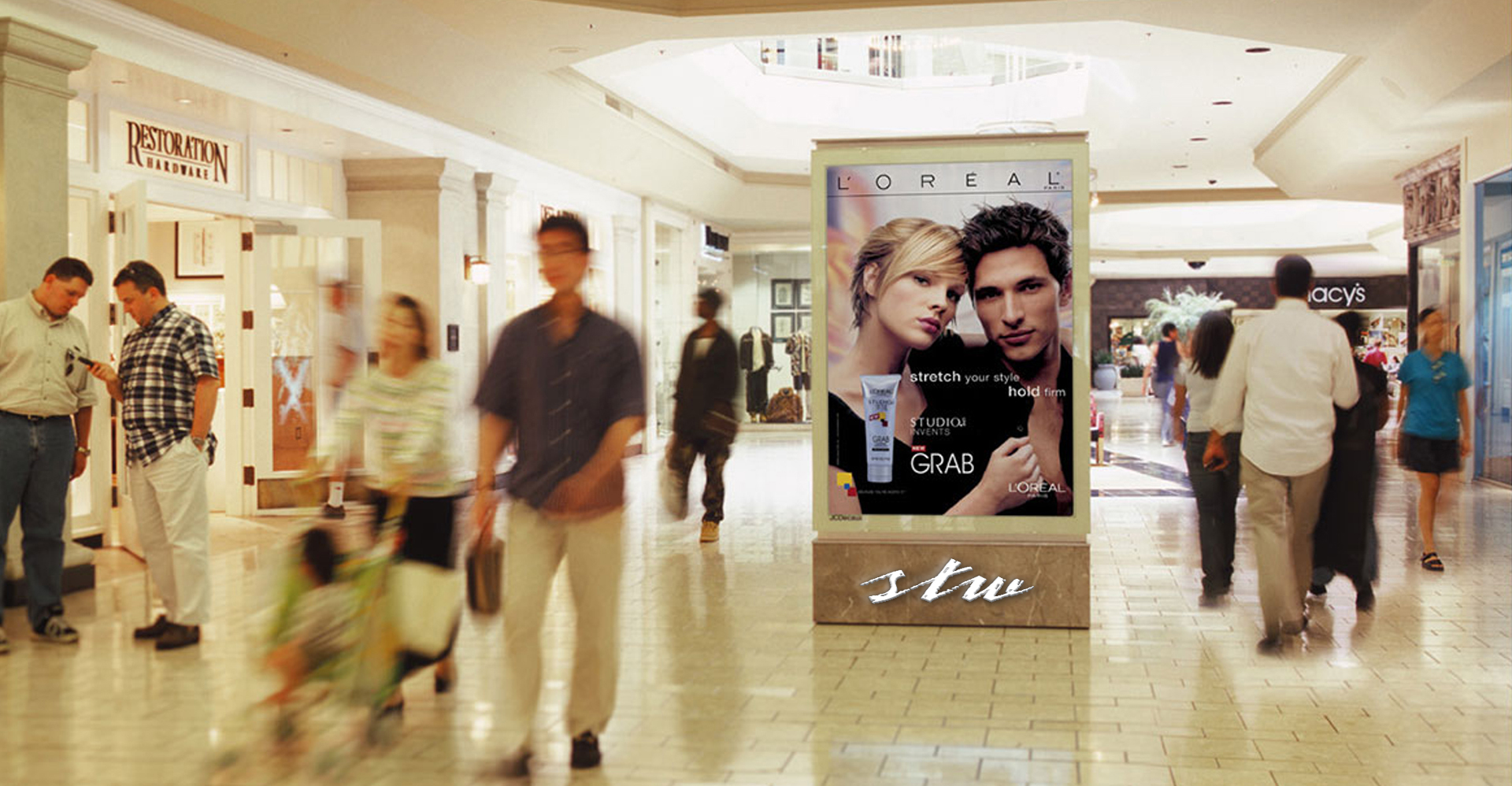 Mall Advertising Slider